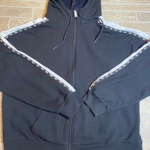 PINK VS black Hoodie Womens Large